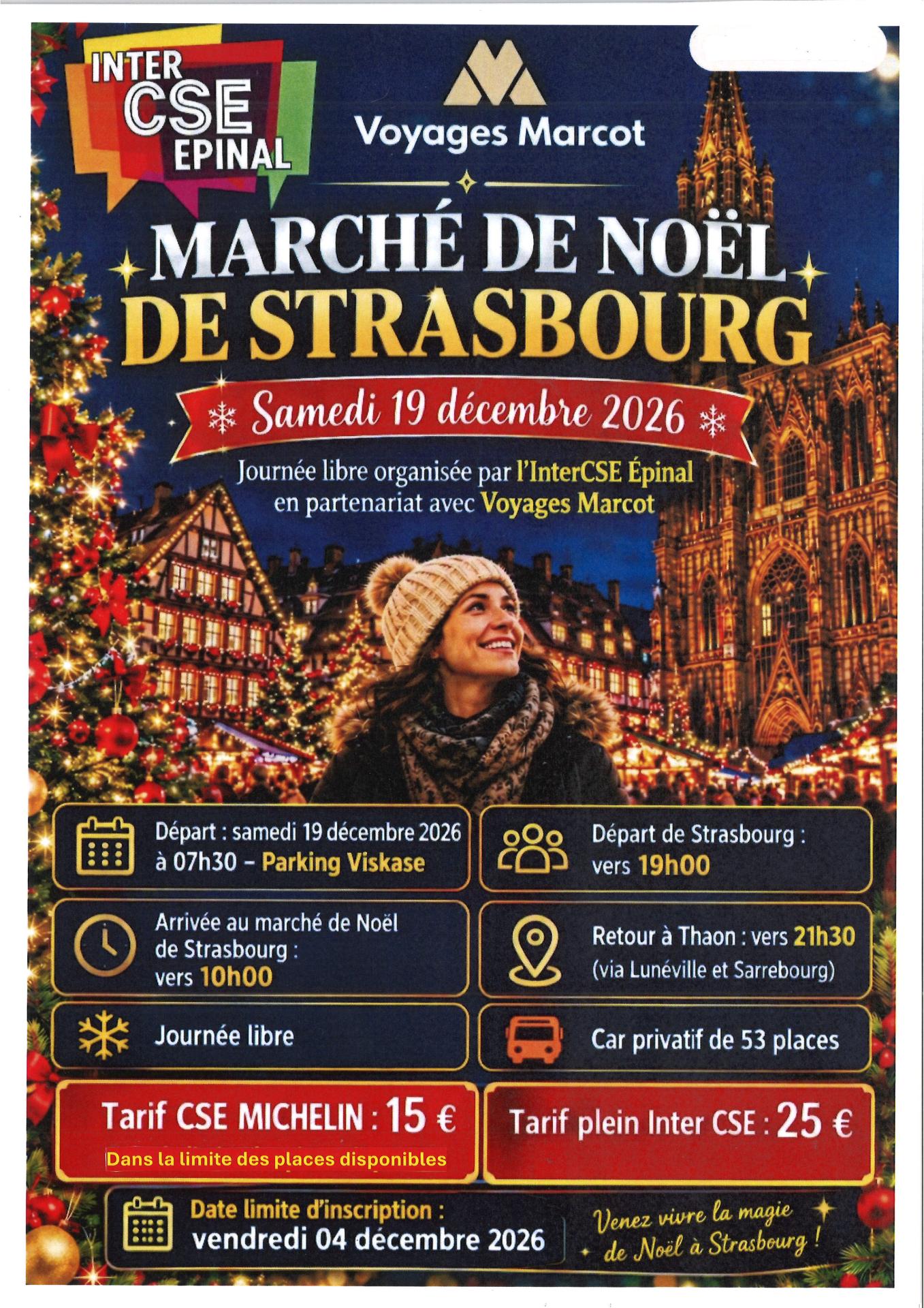 Marche de noel strasbourg
