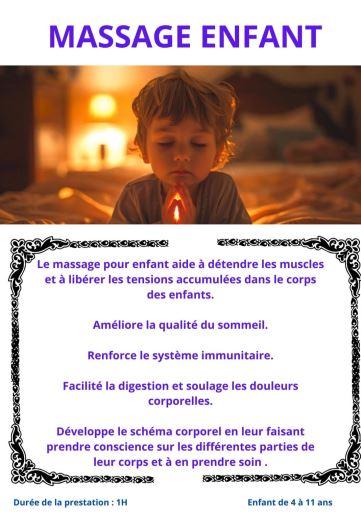 Massage enfant